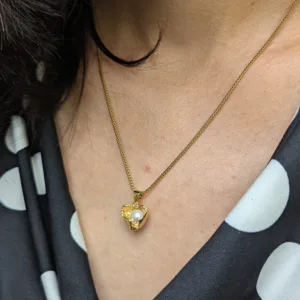 Halo Heart Necklace