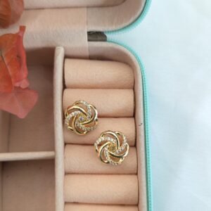 Amulya Earrings (1 gram gold polish)