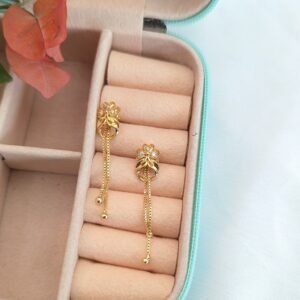 Sita Earrings (1 gram gold polish)