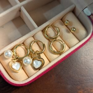 Daily Delight 3-Pair Earrings (Combo 2)